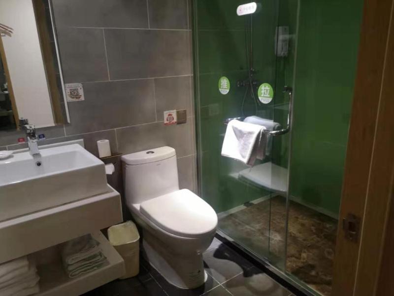 Greentree Inn Xi'An Railway Station Airport Bus Wulukou Subway Station Business Hotel 외부 사진