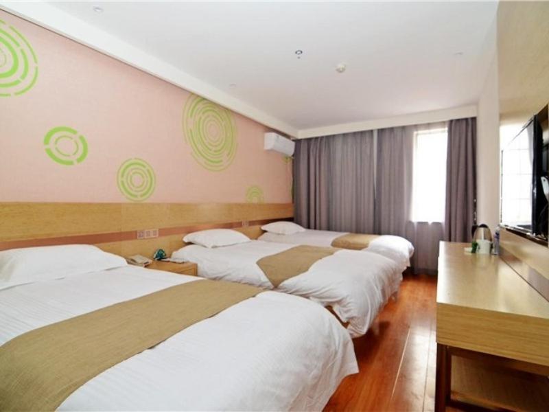 Greentree Inn Xi'An Railway Station Airport Bus Wulukou Subway Station Business Hotel 외부 사진