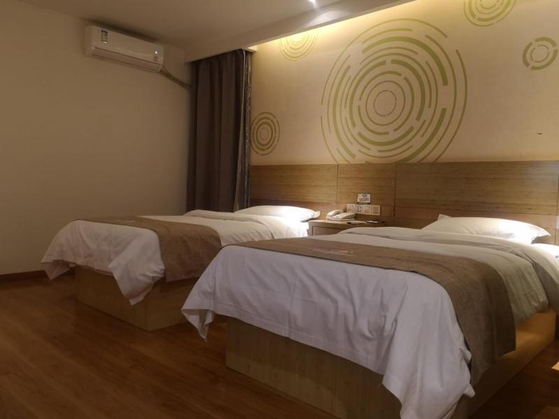 Greentree Inn Xi'An Railway Station Airport Bus Wulukou Subway Station Business Hotel 외부 사진