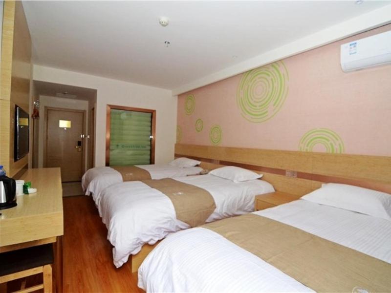 Greentree Inn Xi'An Railway Station Airport Bus Wulukou Subway Station Business Hotel 외부 사진