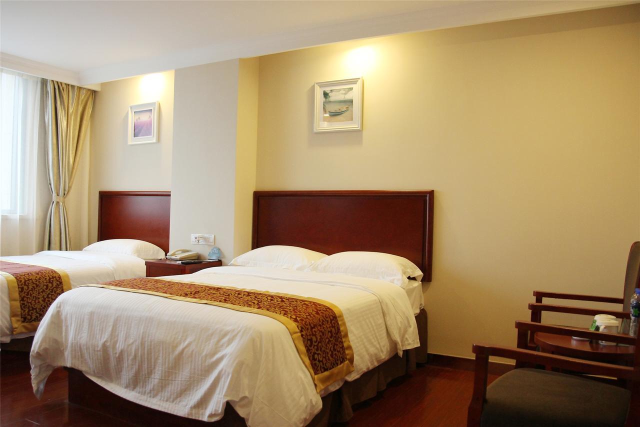 Greentree Inn Xi'An Railway Station Airport Bus Wulukou Subway Station Business Hotel 외부 사진