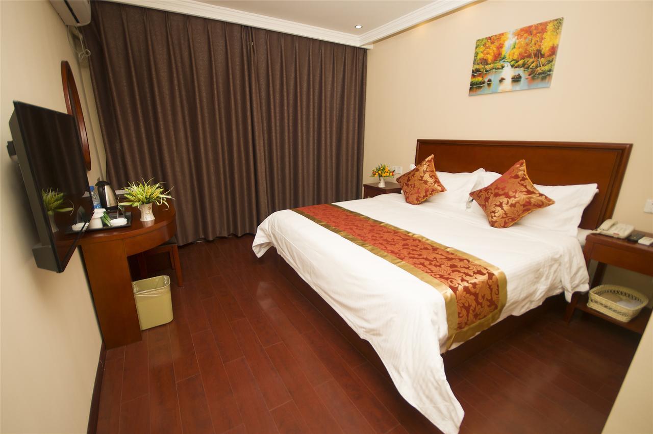 Greentree Inn Xi'An Railway Station Airport Bus Wulukou Subway Station Business Hotel 외부 사진