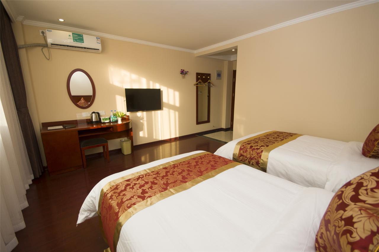 Greentree Inn Xi'An Railway Station Airport Bus Wulukou Subway Station Business Hotel 외부 사진