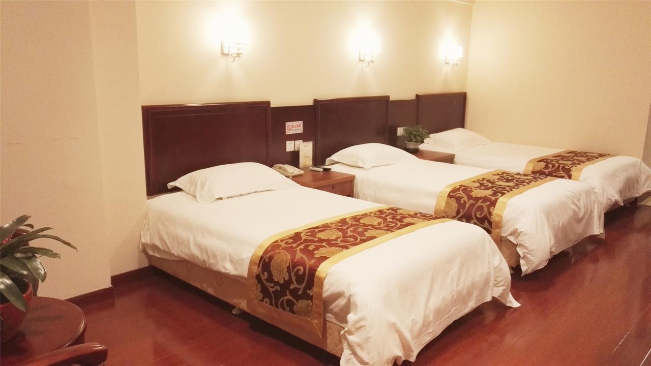 Greentree Inn Xi'An Railway Station Airport Bus Wulukou Subway Station Business Hotel 외부 사진