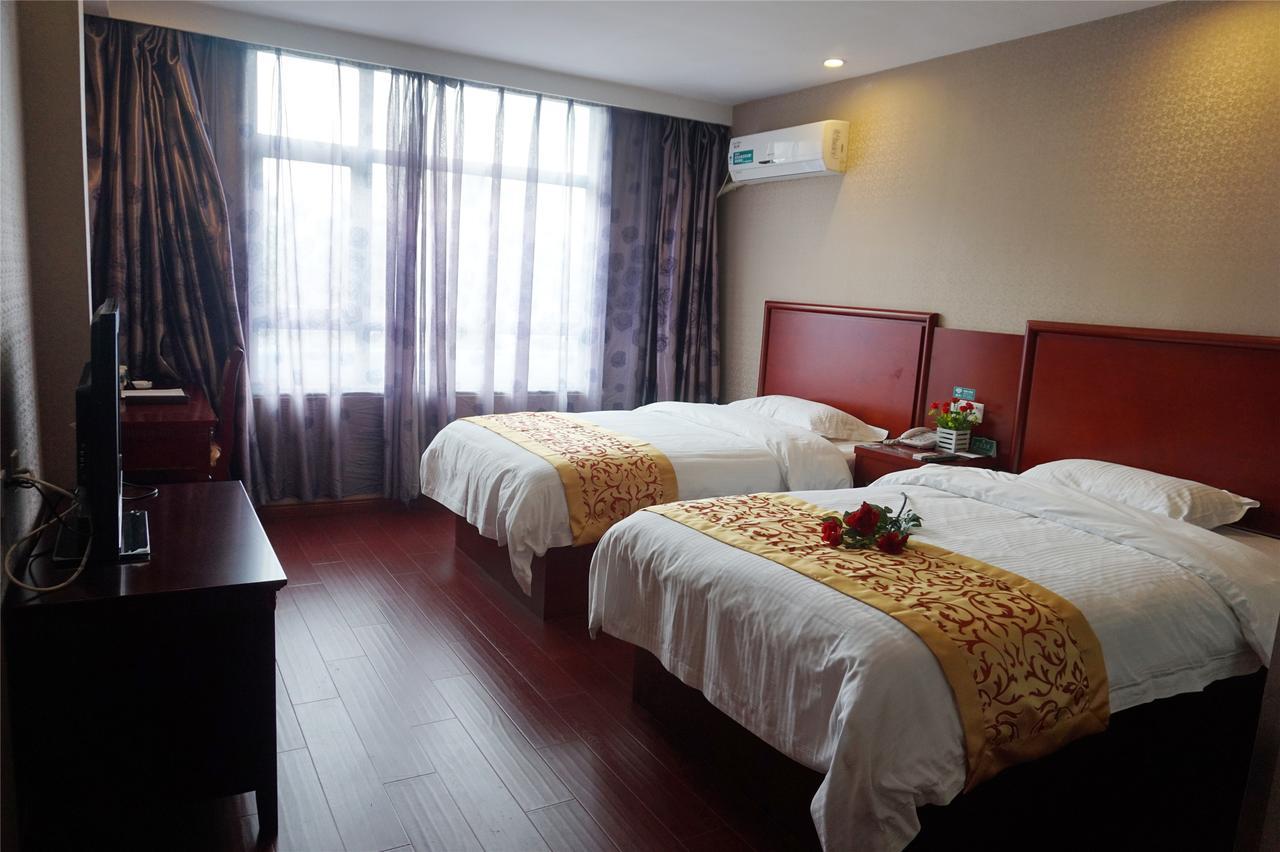 Greentree Inn Xi'An Railway Station Airport Bus Wulukou Subway Station Business Hotel 외부 사진